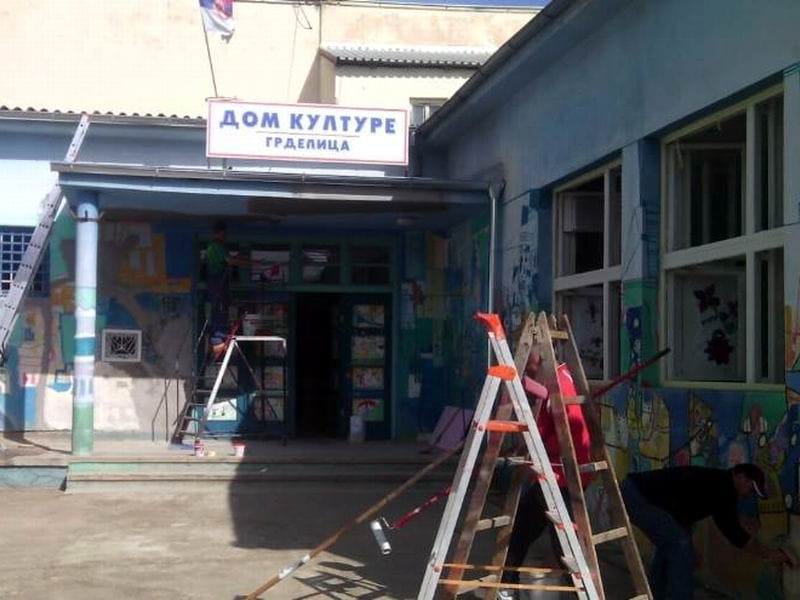 Uprava Doma kulture prekrečila umetničko delo 13 dk grdelica