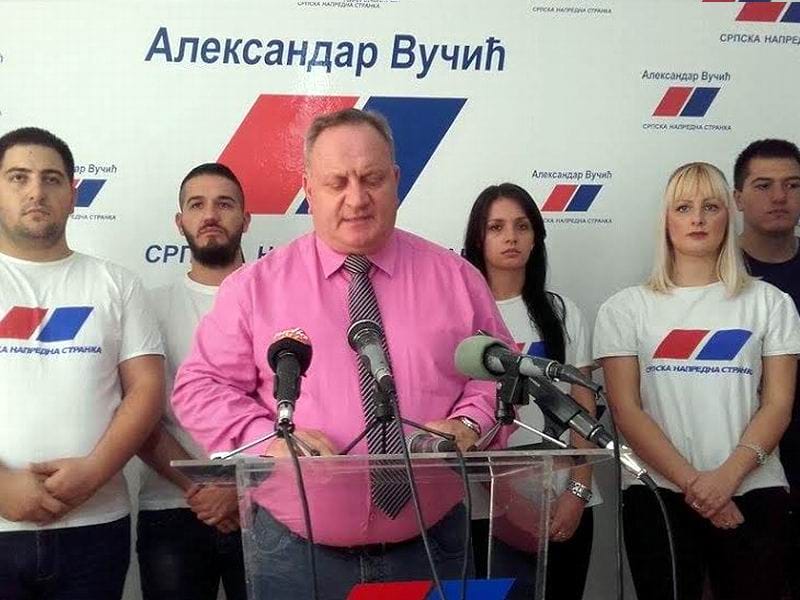 Po nalogu Cvetanovica prekreceno umetnicko delo