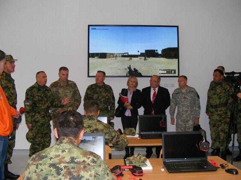 Amerika srpskoj vojsci donirala opremu od 2 miliona dolara 3 Centar za simulaciju vojna baza Jug Bujanovac JUZNE VESTI