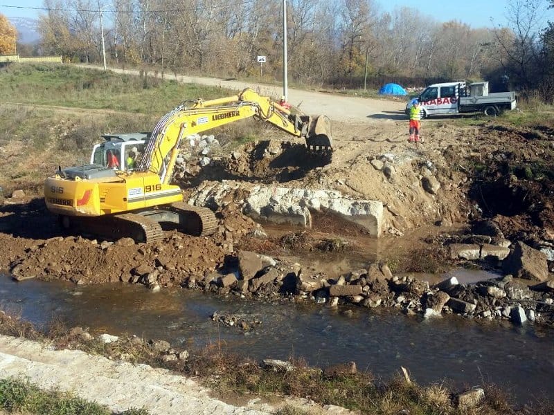 Počela gradnja mosta na Kutinskoj reci 17 radovi most