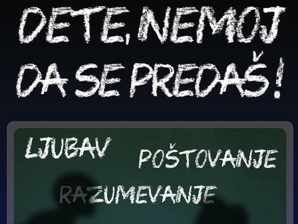 dete nemoj da se predas