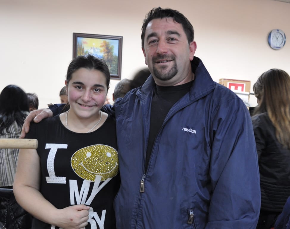 Bojan Aleksic sa cerkom Andjelom