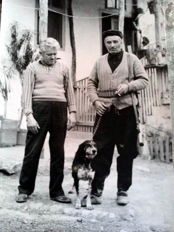 Lovci Raca i Vitko iz sela Varos moja pvt arhiva