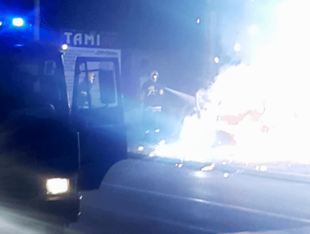Izgoreo automobil na Paliluli 17 Auto 1