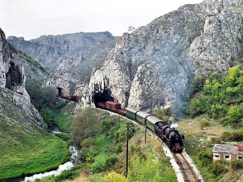 Svrljiško ždrelo – živopisna klisura koju prati pruga 8 voz romantika kroz klisuru foto zeleznice in rs
