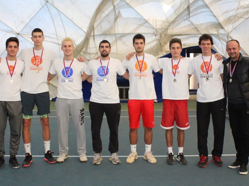 Niški teniseri vicešampioni Srbije 12 taz