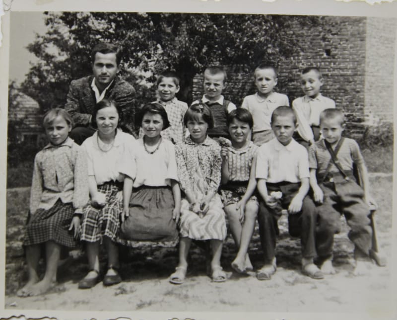 Vlasta Milojevic sa svojim odeljenjem