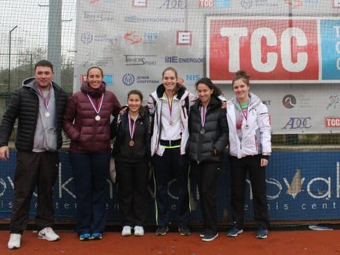 Teniserke TAŽ-a vicešampionke Srbije 11 taz nis