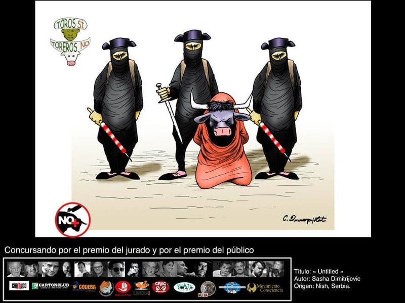 Nagrada za niškog karikaturistu u Španiji 17 sasa dimitrijevic karikatura