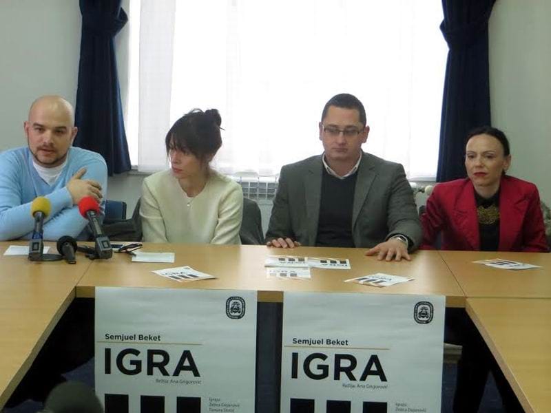 Rediteljka i glumci IGRA Vranje