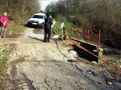 potok unistio most Cenovac Bojnik