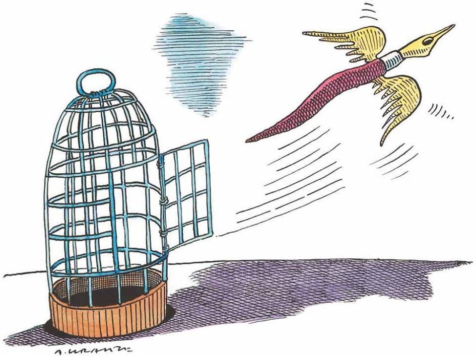 Izložba karikatura “Crteži na slobodi” 1 karikatura francuska