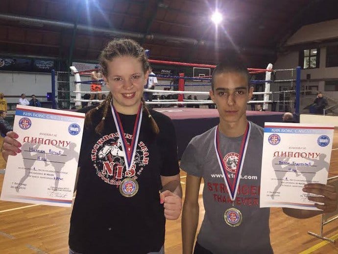 Niški kik-bokseri osvojili dve zlatne medalje 11 Kik boksNis