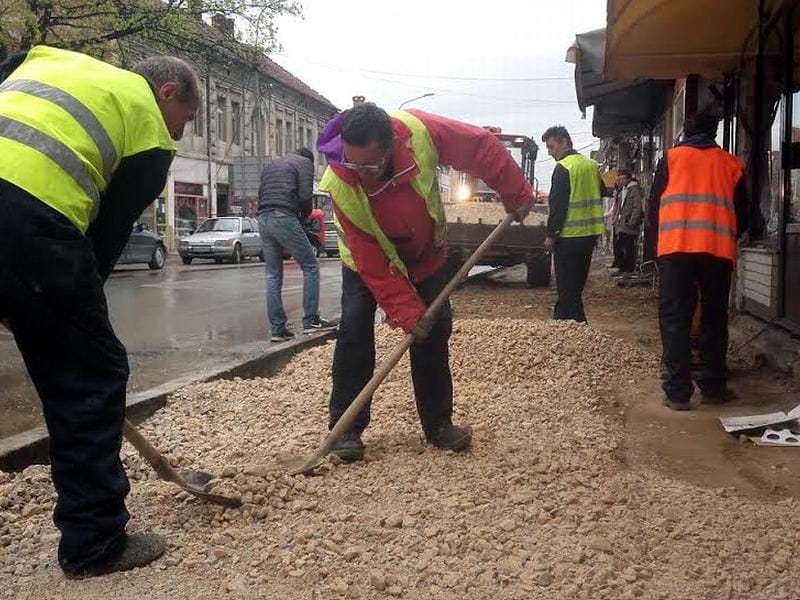 poplocavanje trotoara 1 leskovac