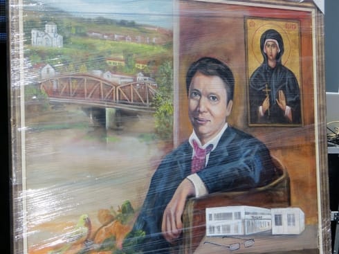 Portret Vučića sa Svetom Petkom šalju njegovom kabinetu 6 490x370 Slika predsednika JV 1