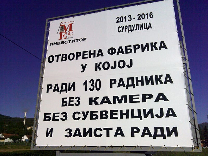 Bilbord Novice Tonceva