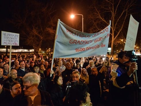 Niškom protestu stanara podrška iz Beograda 15 protest