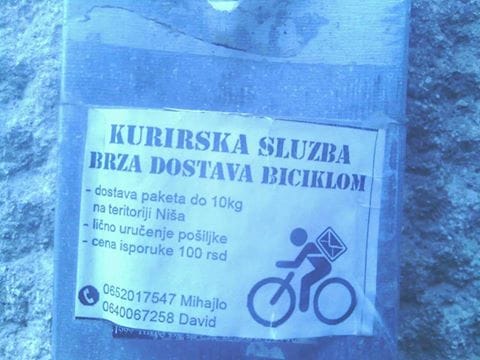 kurirska sluzba andjelina bab