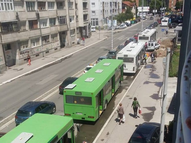 Sudar automobila i kamiona “Parking servisa” 1 sudar foto levakpolicije