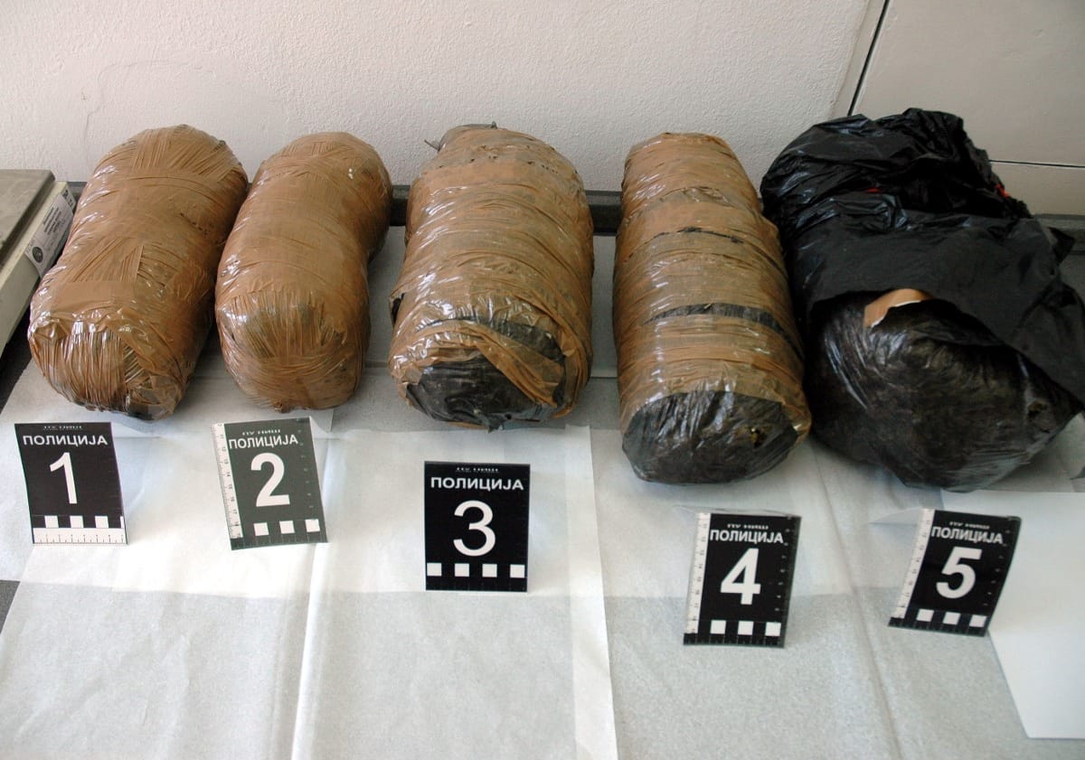 Marihuana paketi MUP