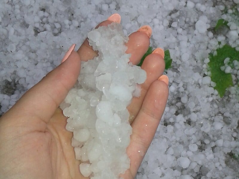 Grad oštetio useve u pojedinim niškim selima 18 grad