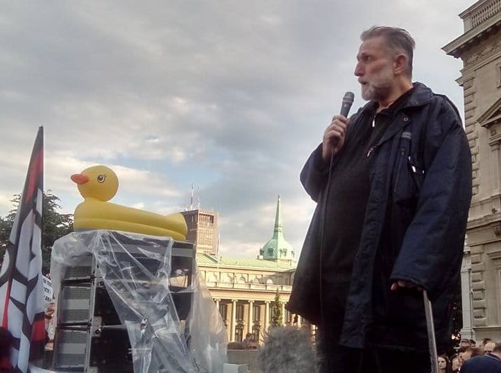 Niški stanari u Beogradu na protestu protiv bahate vlasti 13 naslovna zarka radoja