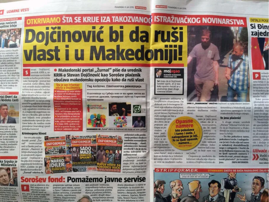"Vučelić poziva na linč Stevana Dojčinovića" 18 Informer Dojcinovic