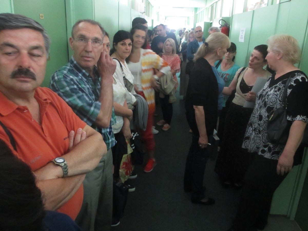 Protest Inspekcija rada JV