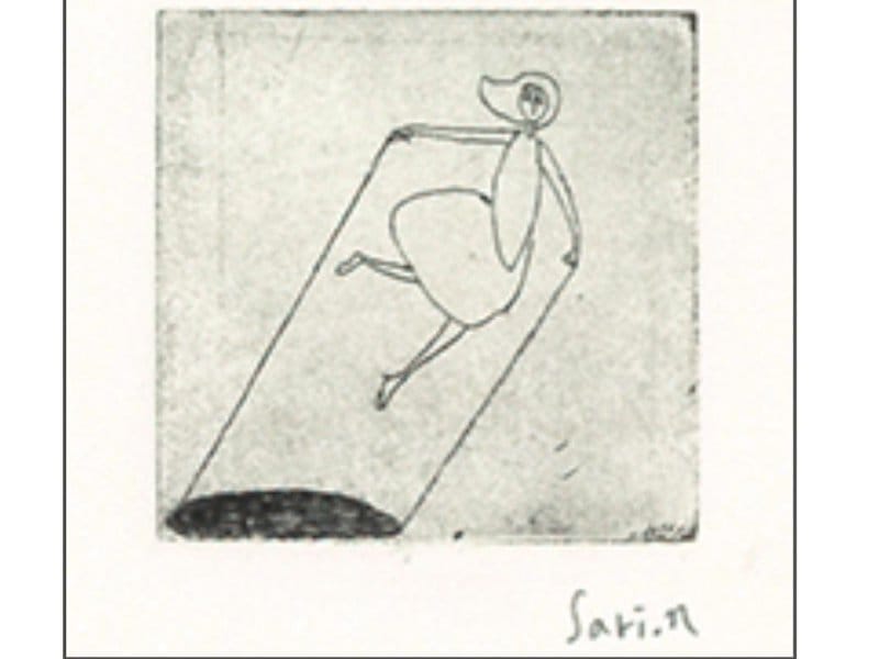 Izložba grafika japanske umetnice u Nišu 17 grafika foto grafika