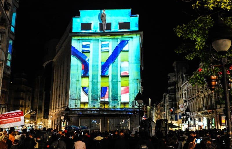 Telekom Srbija publika na premijeri Teslinog vremeplova