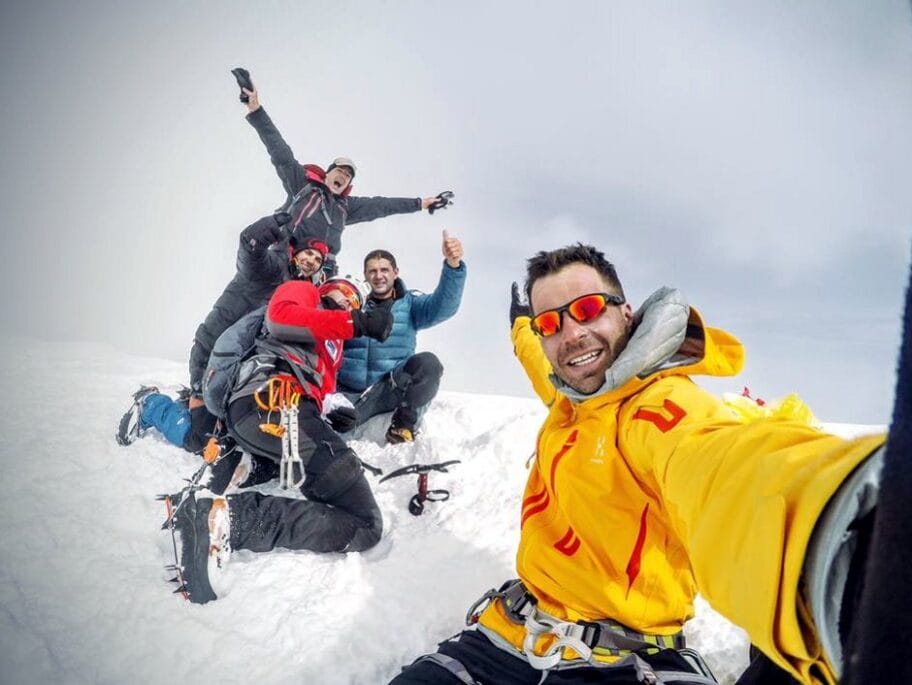 Planinari s juga na krovu Evrope 8 Mon Blan Mladen Djordjevic FB