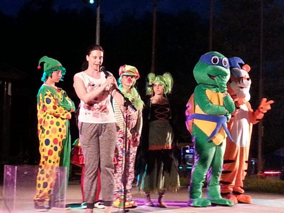 Program za decu u parku na Bulevaru 2 Medijaninja zurka foto GO Medijana scaled