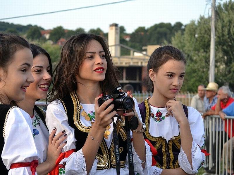 Dejan Matić i Željko Samardžić na 11. "Belmužijadi“ 5 Belmuzijada Svrljig foto Aleksandar Kostic