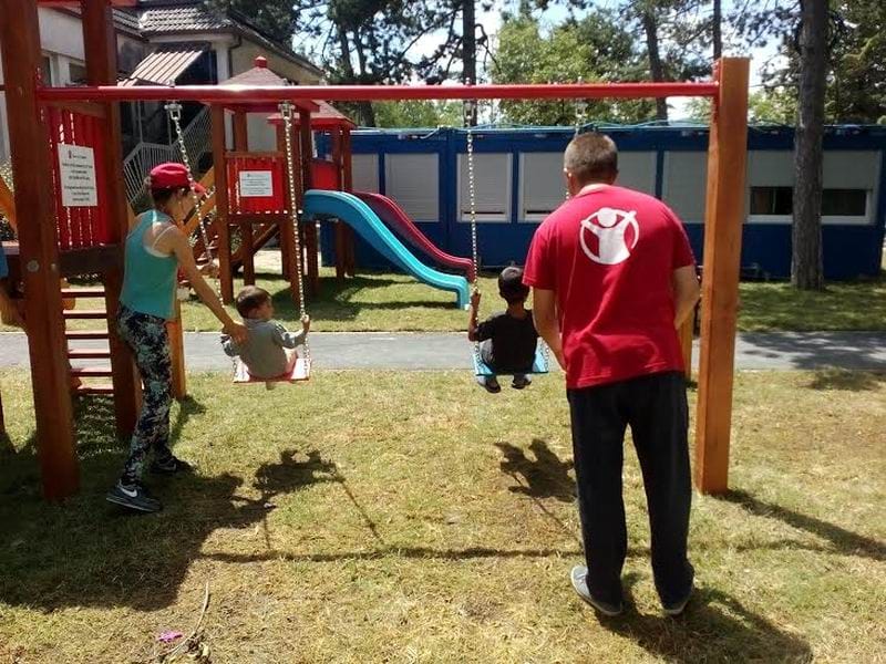 presevo dobilo igraliste za decu izbeglice foto save the children