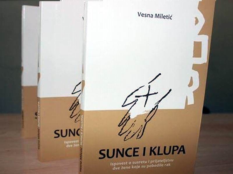 nova knjiga vesne miletic sunce i klupa foto i m