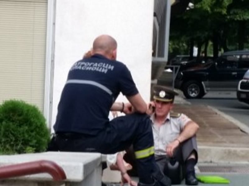 Major iz Niša pretio da će se zapaliti ispred Ministarstva 9 major rts rs