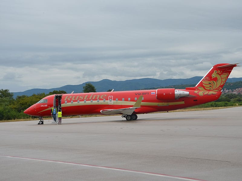 Rusi preko niškog Aerodroma i leti do Kopaonika 4 Rusline Aerodrom Nis