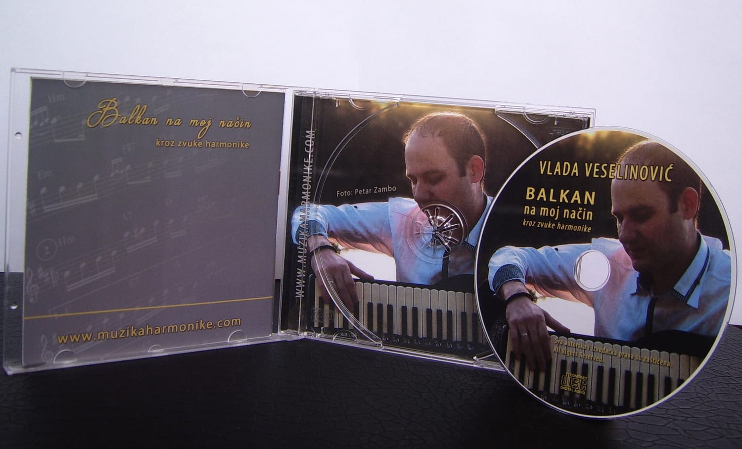 Autorski CD Balkan na moj nacin