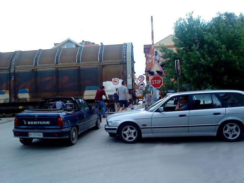 pruga arhivska fotografija