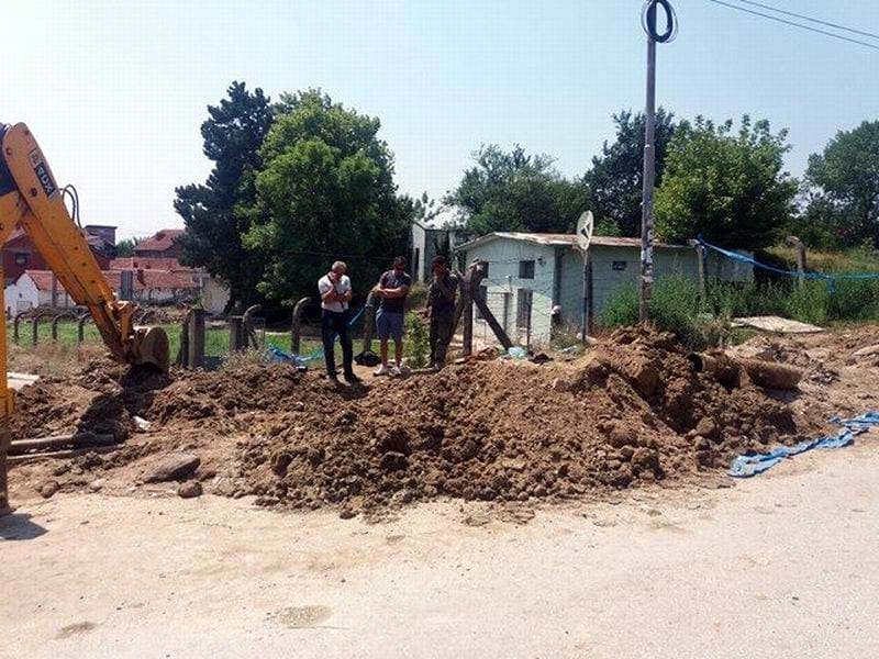 Havarija na vranjskom vodovodu 1 foto i m