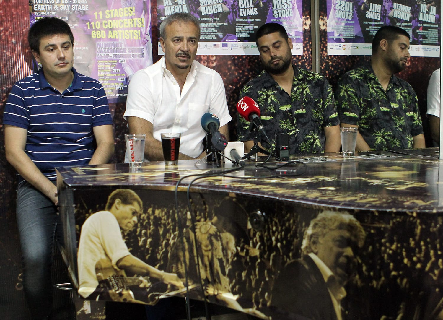 Nisville press Marjan Cvetkovic Ivan Blagojevic i Dejan Ilijic