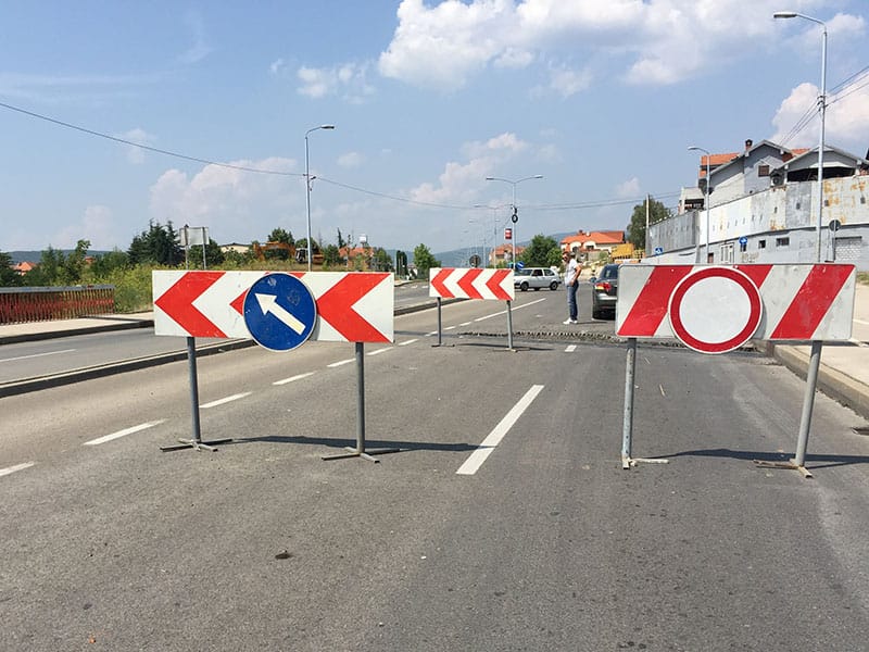 Grom udario u most 1 JV