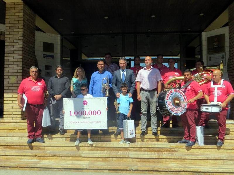 prijem za sampiona Guce u Vranju foto I M