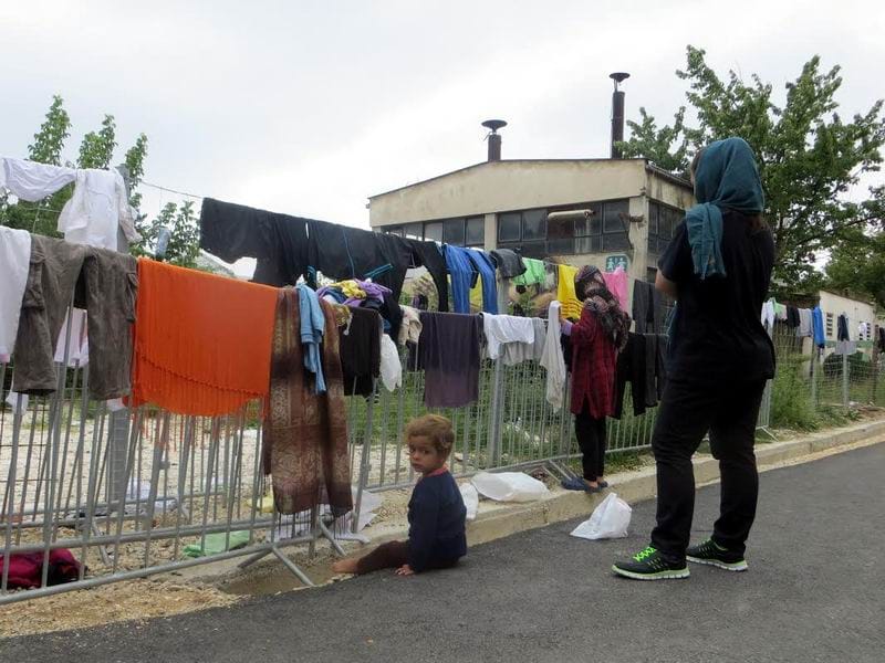 Izbeglice Presevo foto i m