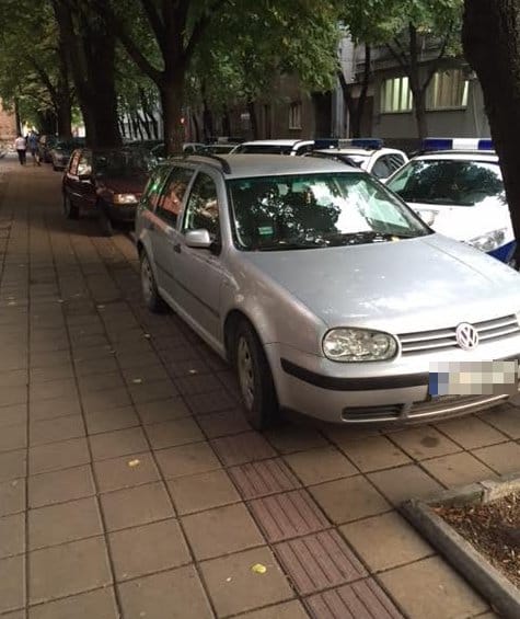 Parking staza za slepe 1