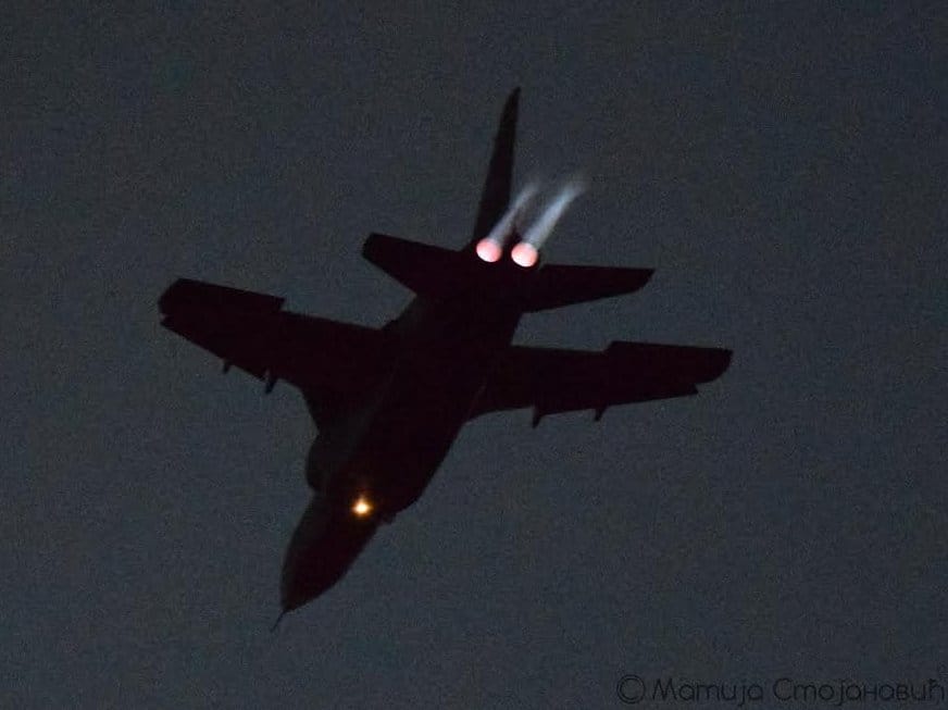 Vojni treninzi senzacija za avio-spotere 1 Vojni avion