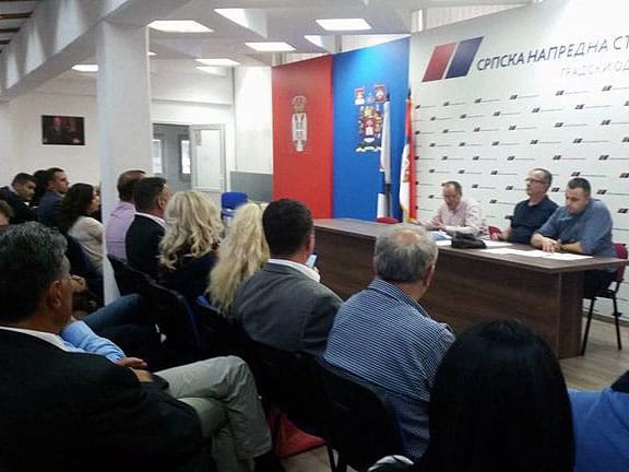 Imenovano novo rukovodstvo niškog SNS 20 Gradski odbor SNS Gradski portal 018