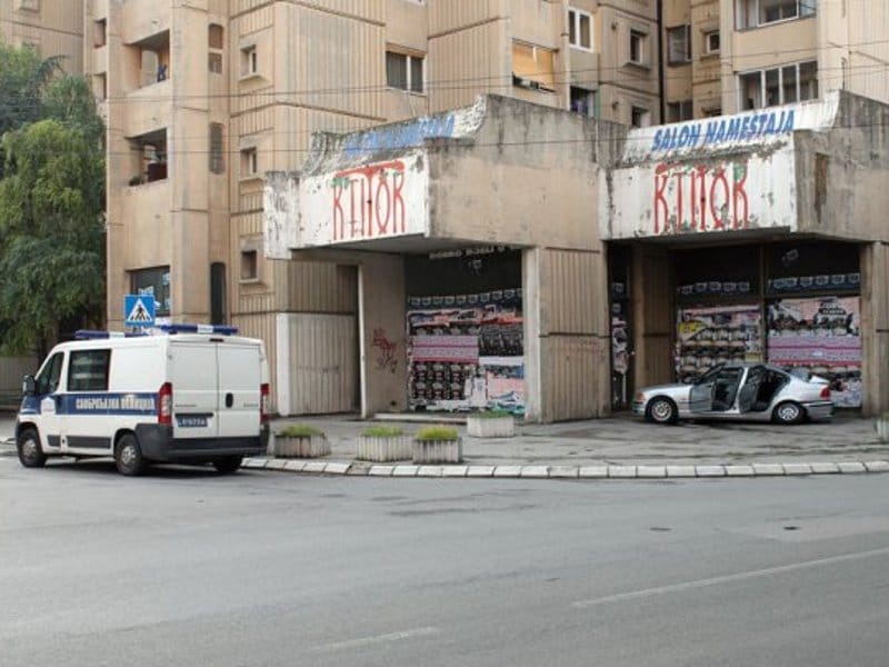 Kolima udarili u zgradu na Margeru 3 Udes