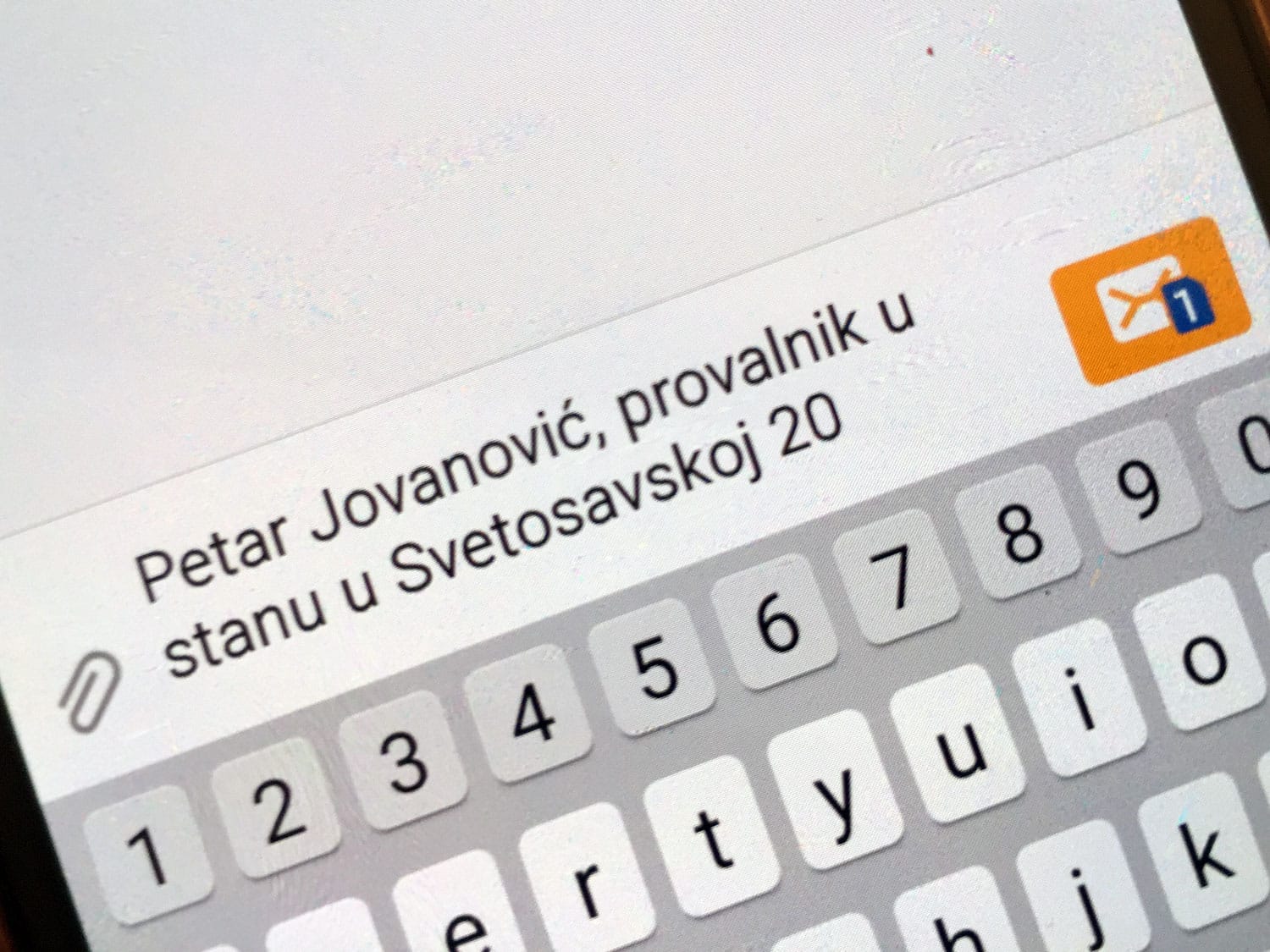 Građani sa oštećenim sluhom policiju mogu da zovu SMS-om 1 SMS poruka JV