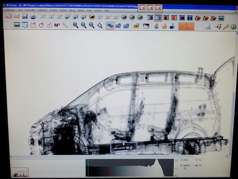 Skener droga Uprava carine